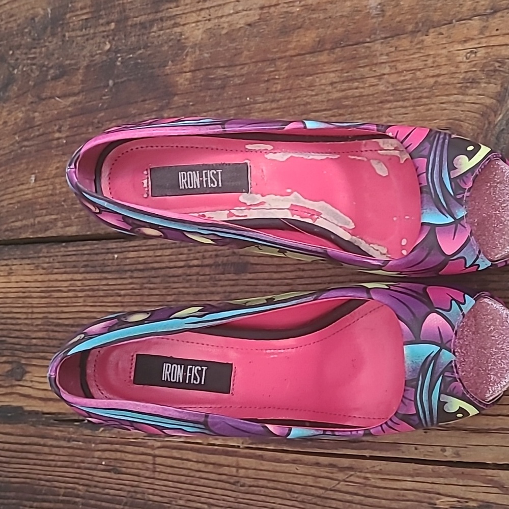 Iron fist heels